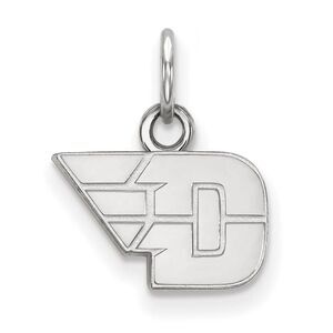 10k White Gold U of Dayton XS (Tiny) Charm or Pendant